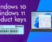 windows 10 and 11 keys