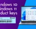 windows 10 and 11 keys